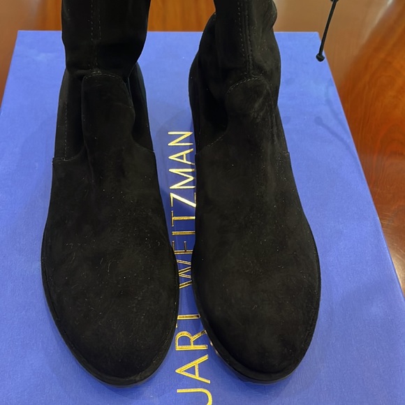 Stuart WEITZMAN lowland suede over knee boots - Picture 4 of 12